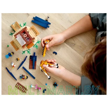 Конструктор LEGO Creator 31116 Домик на дереве для сафари картинка 13